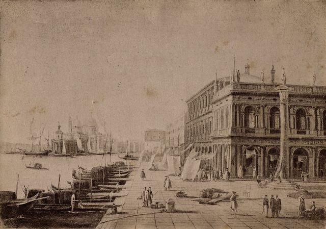 Anonimo — Vue de Venise par François Guardi (1712-1793). — insieme